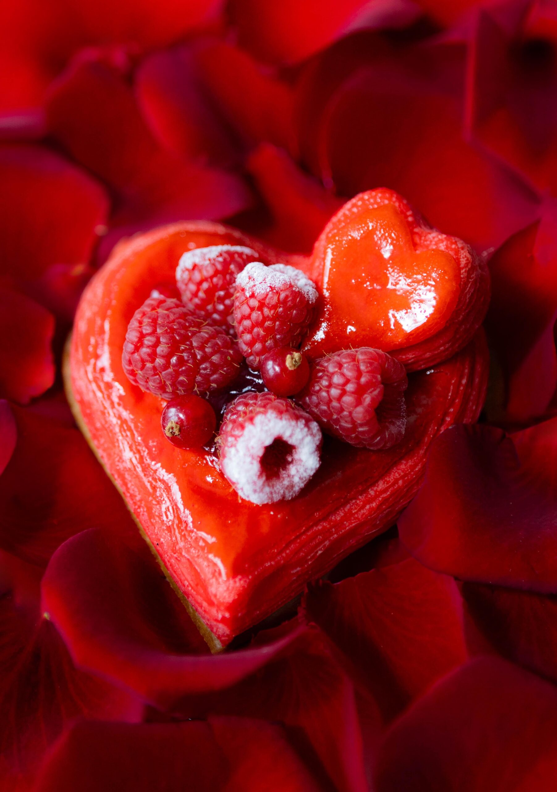 Gros plan sur un plat coloré, avec des légumes coupé finement et joliment placés